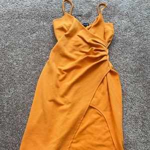 Pretty Little Thing Orange Dress